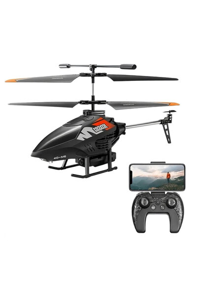 Feyza Oyuncak Kameralı Uzaktan Kumandalı Helikopter 26cm. | 8 Yaş+ | Şarjlı H...