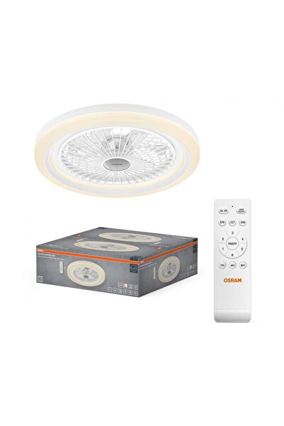 Osram Ventilator de tavan cu lumină LED Solano, cu telecomandă, CCT reglabil,...