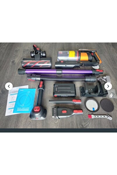 SPX Aspirator Fără Fir, Powerffy, 550W, 45000Pa, cu Afisaj LED, Vertical, Mul...