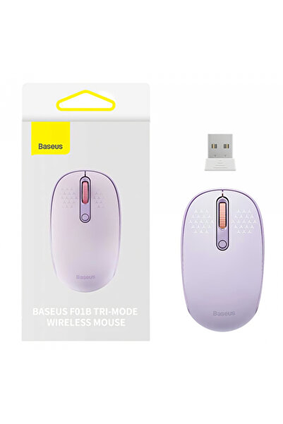 Baseus Mouse Wireless F01B Tri-Mode, 1600DPI, BT/ Wi-Fi, Mov B01055503513-00