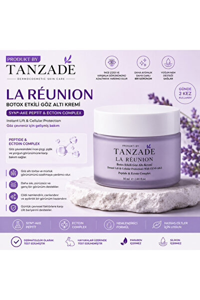 produkt by tanzade SYN-AKE Peptit ve Ectoin İçeren Kırışıklık Görünümü Karşıt...