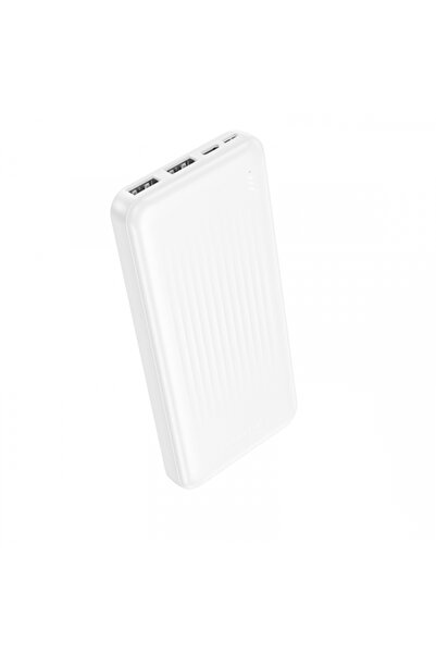 Borofone External Battery BJ78 Clever, 10000mAh, 10W, 2 x USB-A, White