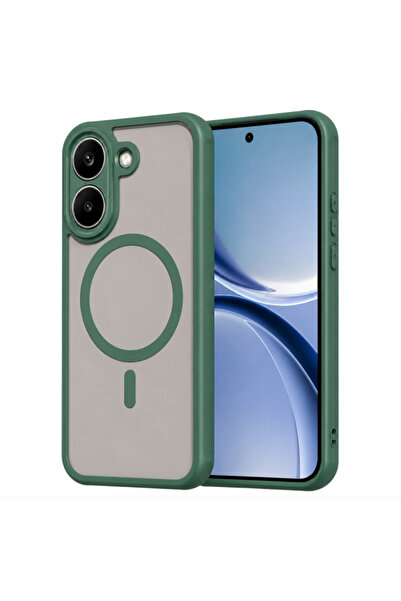 Techsuit Θήκη MagSafe για Xiaomi Poco X8 Pro, Techsuit, HaloFrost II, Πράσινο