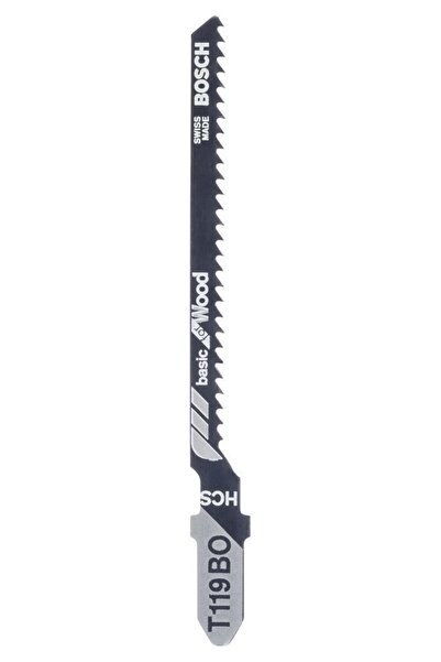 Bosch T 119 BO Ahşap Hassas Kesim Dekupaj Testeresi Ucu 5 'li 2608630310
