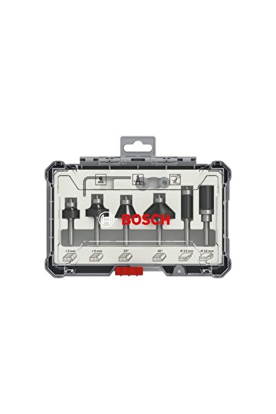 Milling Set 6 Pieces Mixed 8 mm (Pro) 2607017469