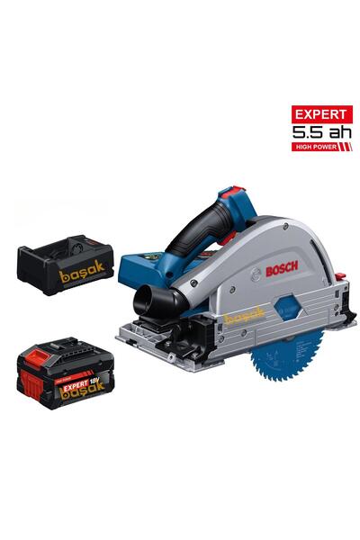Bosch GKT 18V-52 GC 1x5,5 Ah Expert Akülü Daldırmalı Daire Testere