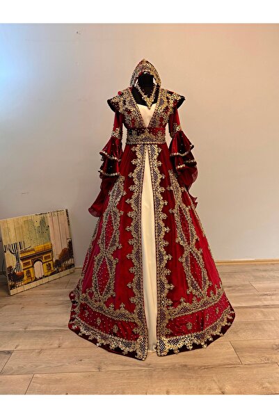 ZK ZÜMRÜT KAFTAN Gelin Kınası Kaftanı Bindallısı