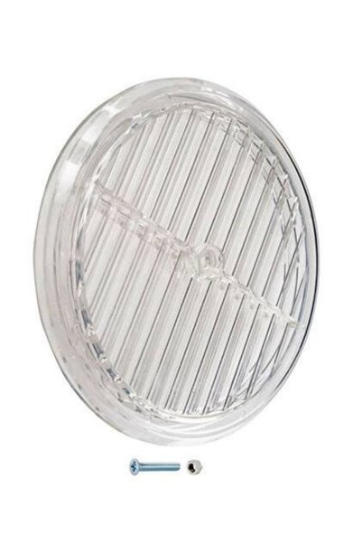BULİTRA Su Armatürleri Natural Gas Combi Ventilation Round Kitchen Glass Vent Transparent 18 cm Air Flow Channel Safety
