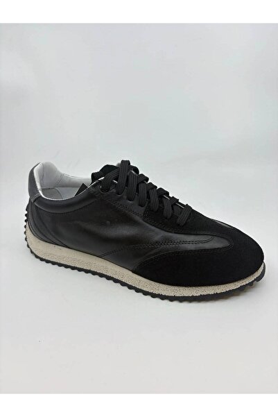 Papuccu Black Suede Men's Leather Shoes