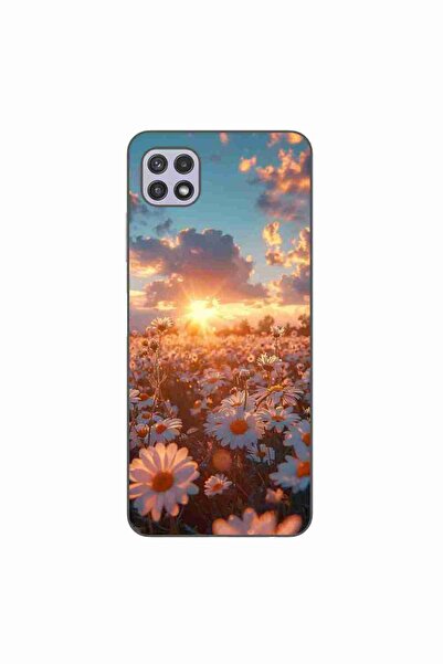 OEM Husa compatibila cu Samsung Galaxy A22 5G Silicon Gel Tpu Model Rasarit c...