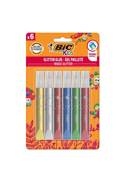 Bic Set lipici cu sclipici Kids Bic, P6