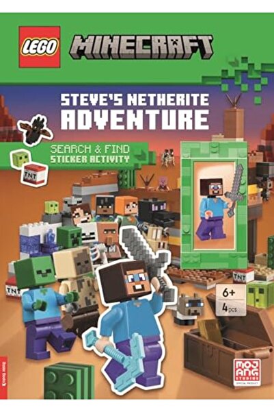 BUSTER BOOKS ليجو (R) ماينكرافت (R): مغامرة ستيف في نيثيريت - نشاط البحث والب...