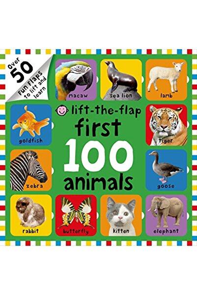 Macmillan Distribution أول 100 حيوان مع خاصية رفع الأغطية