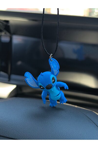 Esey Dizayn Lilo Stitch MİNİ BOY Araba Süsü - Dikiz Ayna Süsü Torpido Süsü
