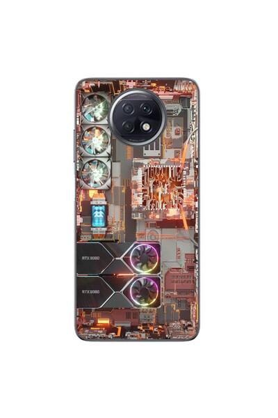 OEM Калъф, съвместим с Xiaomi Redmi Note 9T, силиконов гел TPU, модел за дънн...
