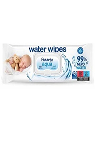 NANNYS - PEZZETA AQUA Μωρομάντηλα Νερού , 99 % Νερό Μωρομάντηλα 50 τμχ