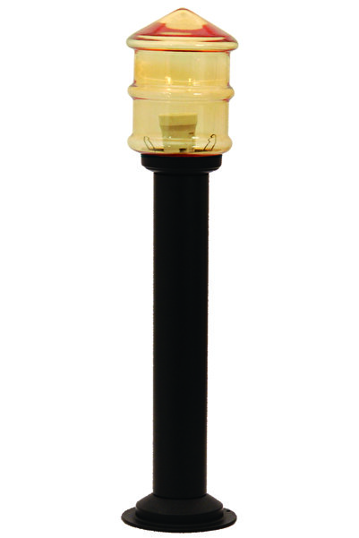 ARlight Fla 909 Bk Κολων.ψηλο 53Εκ με Γυαλι Αλουμινιου 1xε27 0148123