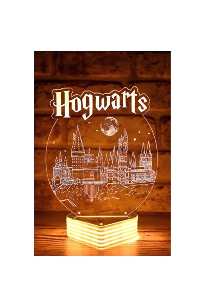 Empressco Harry Potter Hogwarts Kalesi 3d Led Lamba