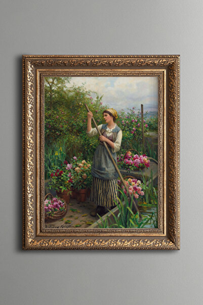 epiqart Cedar Wood - Vintage Patterned Frame - Thick Model