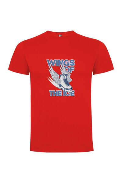 iLovePrints Flyin' Blue Winged Kicks Tshirt