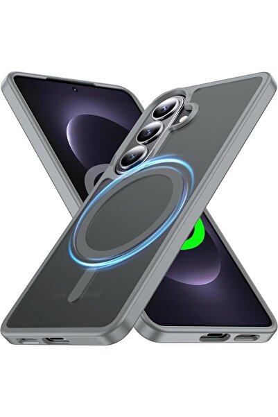 m.tk moveteck Samsung Galaxy S26 Uyumlu Kılıf Mat Magsafe Şarj Özellikli Darb...