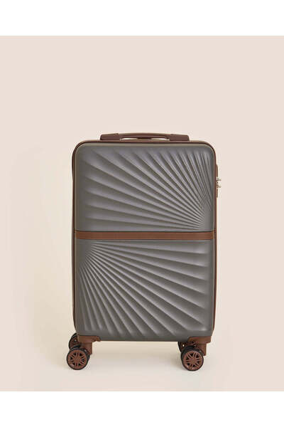 REDTAG Grey Trolley Luggage 20 Inch
