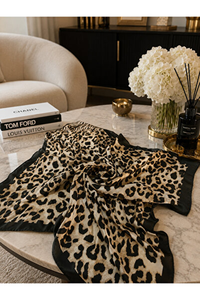 Inno 70X70 cm Premium Satin Patterned Scarf