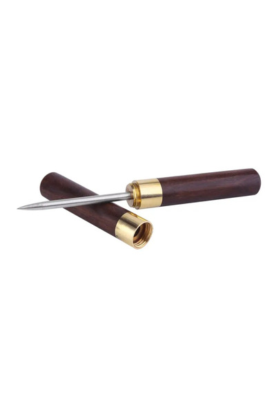 Choice1 Chocolate26113-01 Stainless steel ice pick, kitchen tool with wooden ...