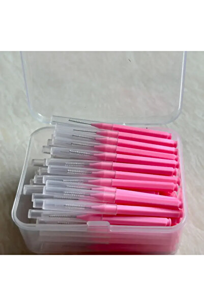 Choice 80pcs 0.6 mm Pink 80/160 Pcs/Box I-type push pull interdental brush 0....
