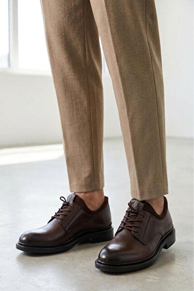 KOMCERO Komçero 6K1195 Genuine Leather Men's Casual Shoes