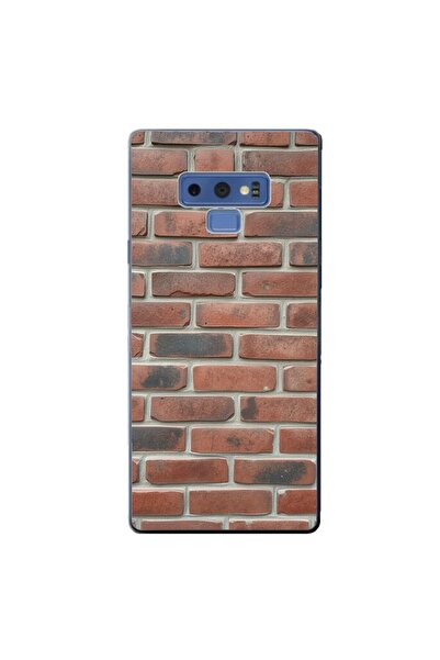 OEM Husa compatibila cu Samsung Galaxy Note 9 Silicon Gel Tpu Model Brick Wall