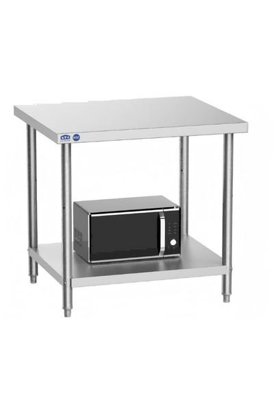 Garvee Commercial Work Table Stainless Steel 60x24 inch Heavy Duty Prep 2 Tie...