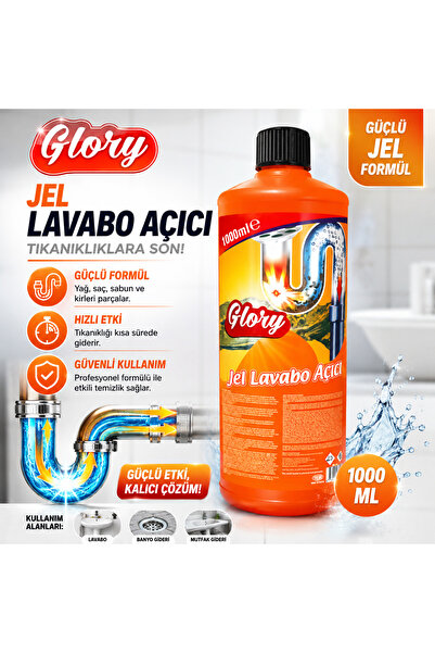 Glory Jel Lavabo Açıcı 1000 ml
