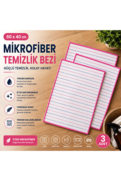 KARELİ MUTFAK BEZİ 60*40 CM RND19 3*LÜ