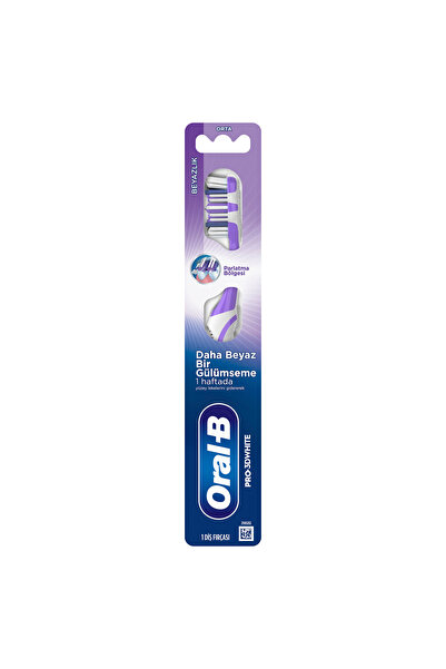 Oral-B Pro-3D White Beyazlık Diş Fırçası - Orta (2'li Paket)