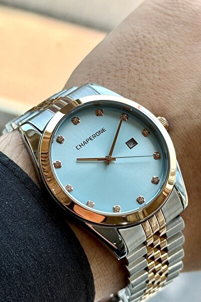 Chaperone Ch128M Men's Wristwatch with Steel Strap