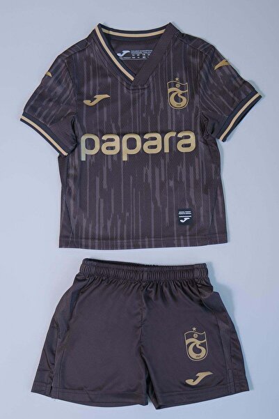 Trabzonspor JOMA 24/25 GRİ-GOLD FORMA BEBE SET