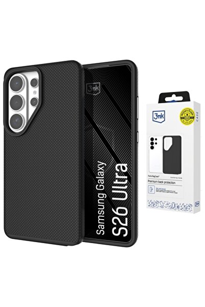 3MK Husă Fortis MagCase MagSafe pentru Samsung Galaxy S26 Ultra, Negru