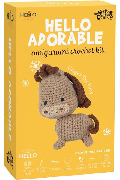 EDA HOME TEKSTİL Hello Amigurumi Crochet Kit