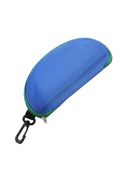 Choice4 Blue B EVA Swimming Goggles Storage Box with Clip &amp Drain Holes Go...