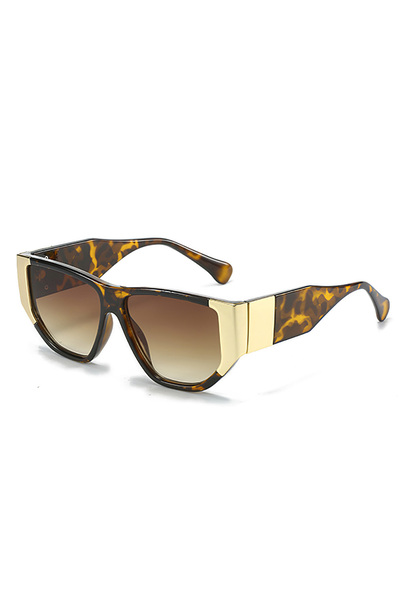 Choice3 leopard 2025 New Fashionable Colorful Women Sunglasses Decorated Grad...