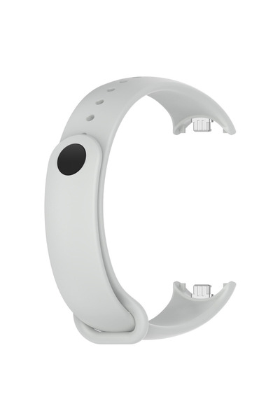 Choice6 حزام سيليكون رمادي فاتح لـ Mi Band 8 9 10، سوار رياضي لـ Mi Band 10 9...