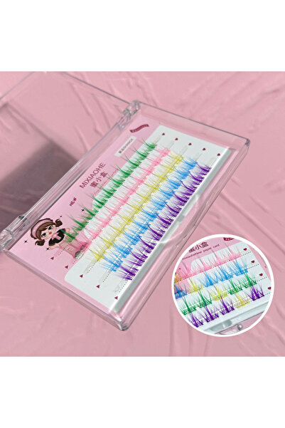 Choice 01 ميكسياوه رموش ملونة بتصميم أميرة الخيال، ألوان متنوعة، مجموعات DIY،...