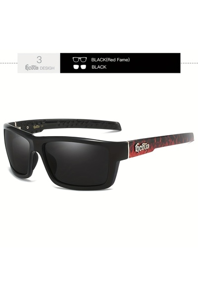 Choice5 Black3 GCOTX Full Rim Polarized Sunglasses For Men And Women 6 Colors...