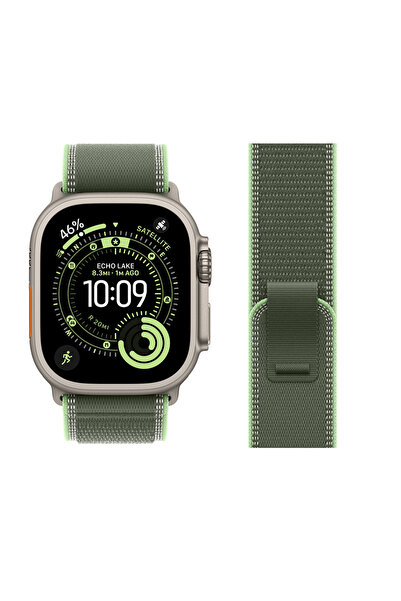 Choice35 S11-46 42 44 45 49mm Green Neon-Titanium Alpine/Trail Loop Strap For...