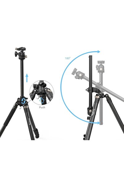 SmallRig حامل ثلاثي القوائم للعمود المركزي الجانبي، موديل CT200 4288