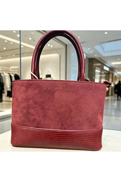 Bleco Vintage Suede Patchwork Mini Handbag
