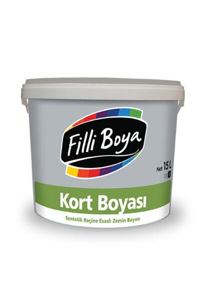 Filli Boya Tenis Kort Boyası 15 Lt Yeşil