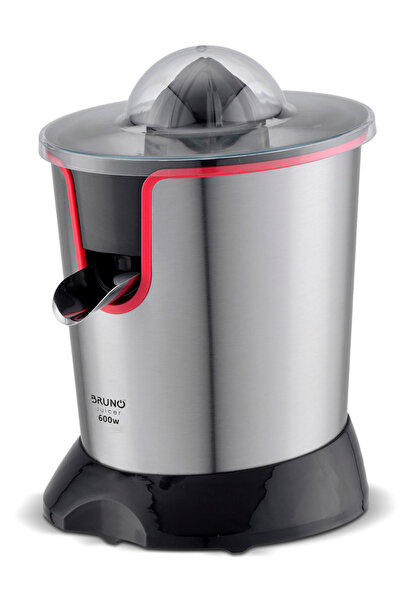 Bruno ηλεκτρικός στίφτης BRN-0096, συνεχούς ροής, 600W, inox-μαύρο