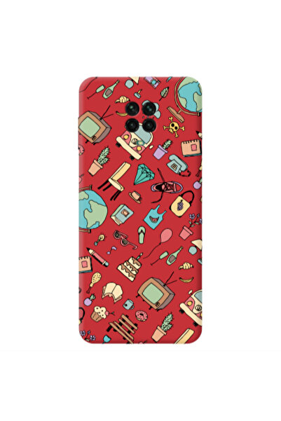 Other Xiaomi Redmi Note 9 Pro Best buds Red Colored Silicone TPU Θήκη